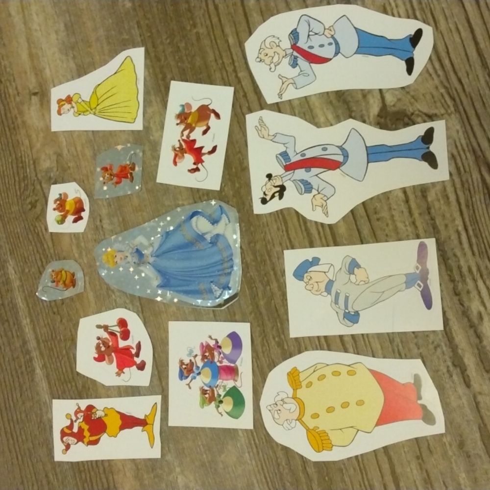 $5 if bundled Cinderella stickers